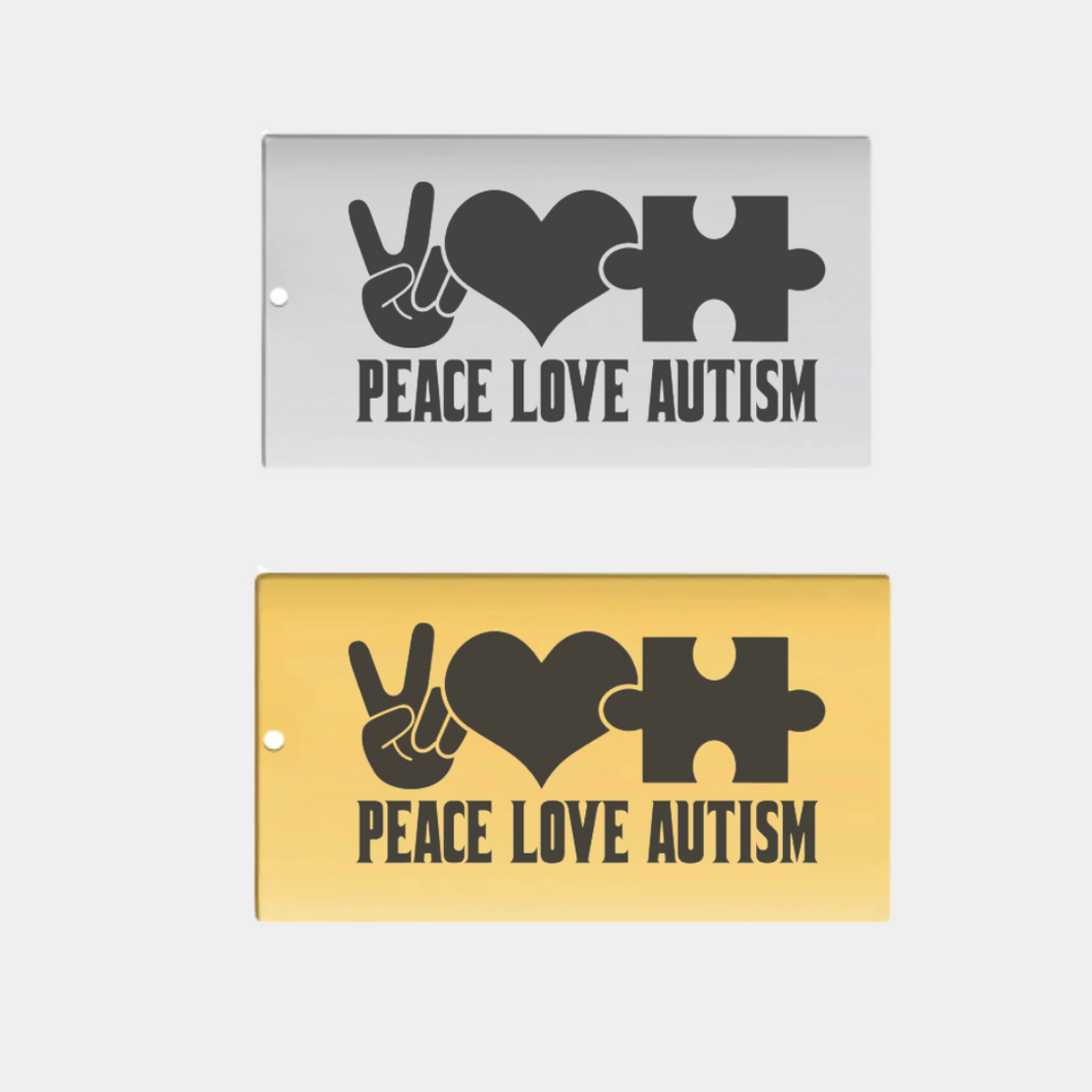 PEACE LOVE AUTISM