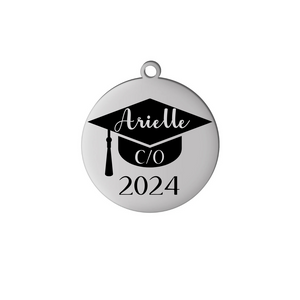 C/O 2024 GRADUATION CAP W/ NAME- PERSONALIZED