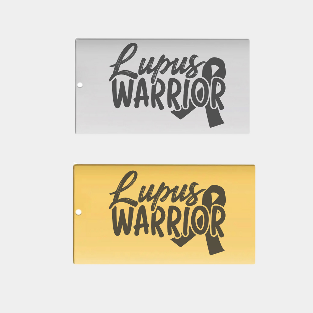 LUPUS WARRIOR STAINLESS STEEL CHARM
