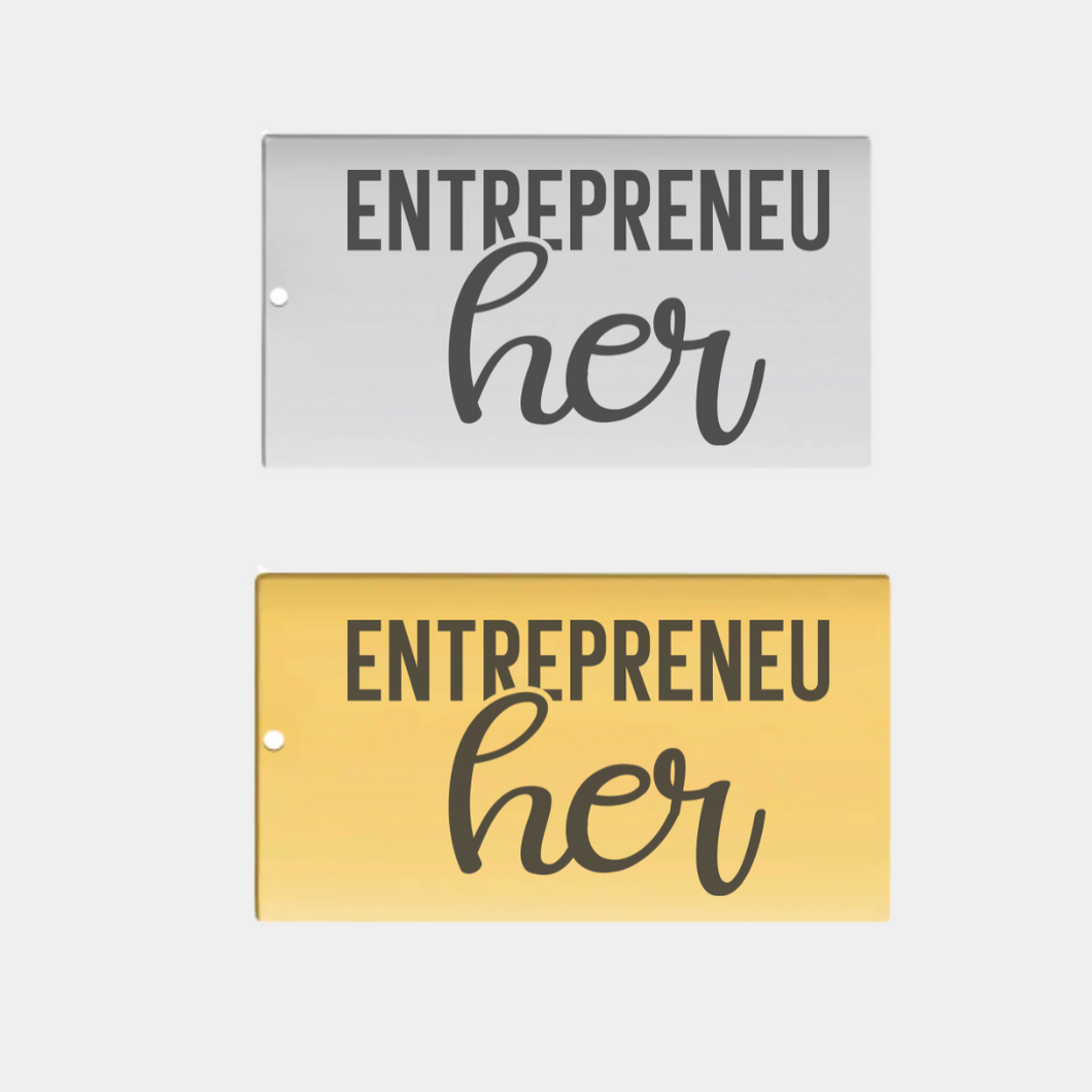 ENTREPRENEUHER STAINLESS STEEL CHARM