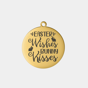 EASTER WISHES STAINLESS STEEL CHARM