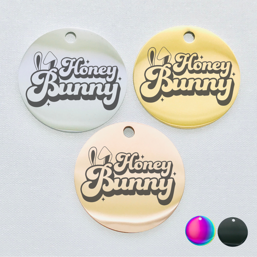 HONEY BUNNY STAINLESS STEEL CHARM