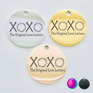 ORIGINAL LOVE LETTERS STAINLESS STEEL CHARM