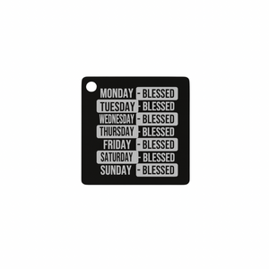 BLESSED EVERYDAY STAINLESS STEEL CHARM