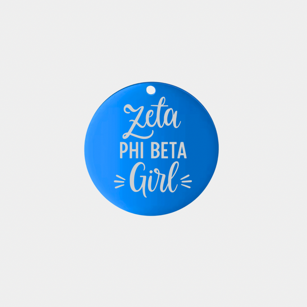 ZETA GIRL STAINLESS STEEL CHARM