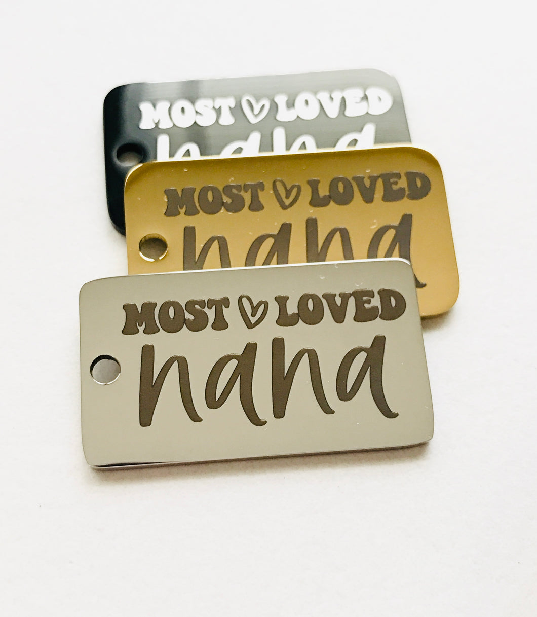 MOST LOVED NANA STAINLESS STEEL CHARM