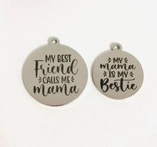 Load image into Gallery viewer, BESTIES MOMMY &amp; ME STAINLESS STEEL CHARMS
