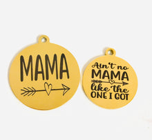 Load image into Gallery viewer, MAMA - MOMMY &amp; ME STAINLESS STEEL CHARMS
